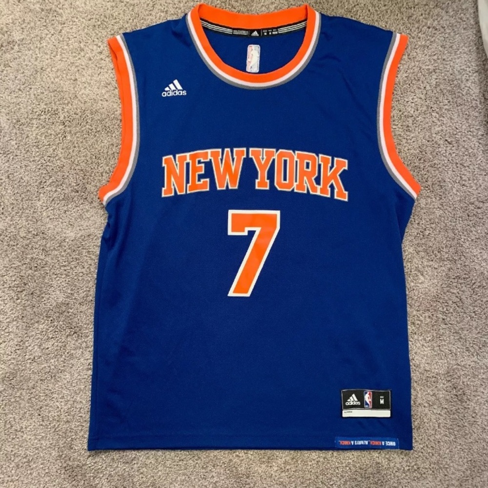 Men’s NY Knicks Basketball Jersey Anthony Sz M